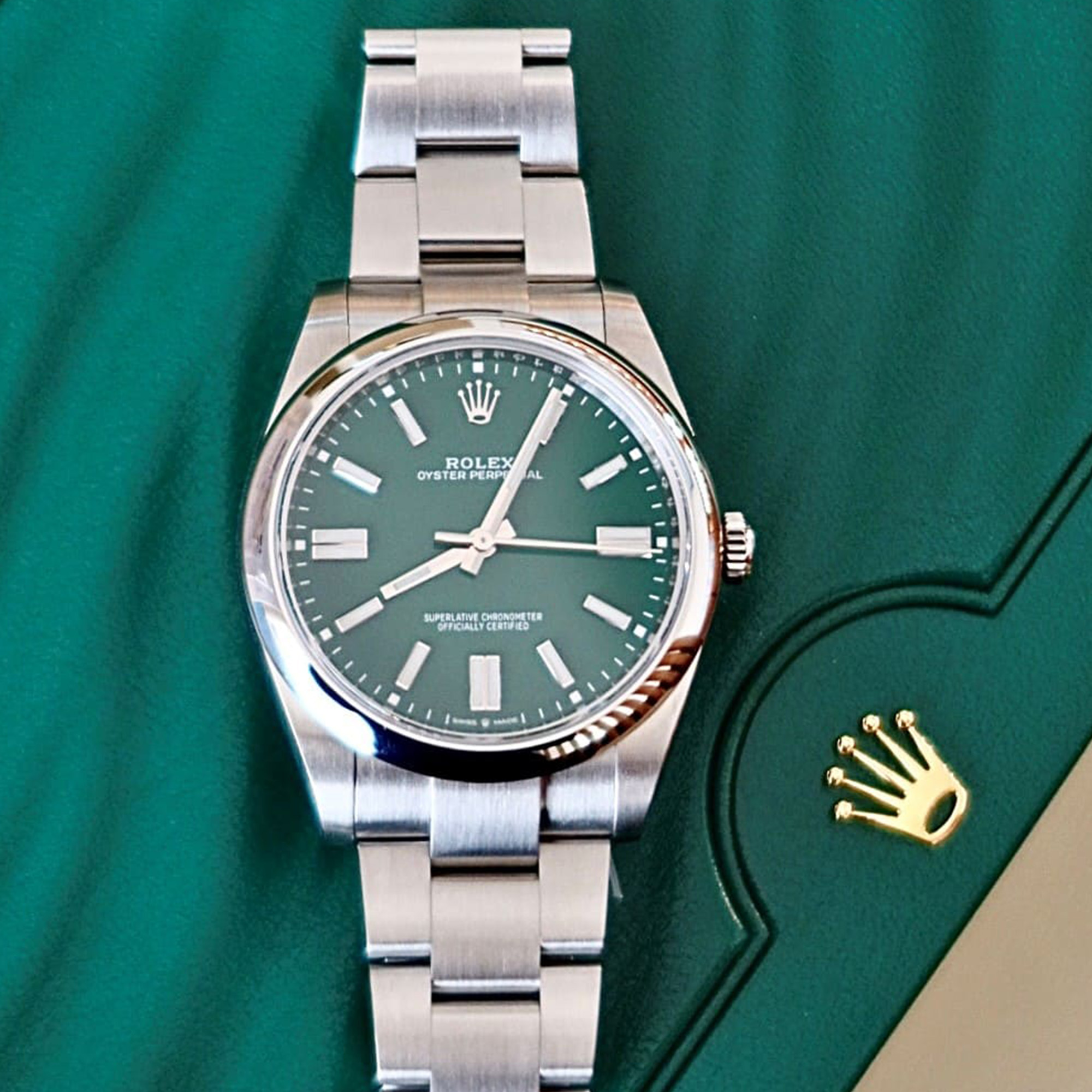 Oyster Perpetual von Rolex bei Mundwiler Juwelen in Winterthur Oyster Perpetual von Rolex bei Mundwiler Juwelen in Winterthur